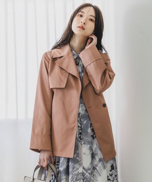 ハーフトレンチコート