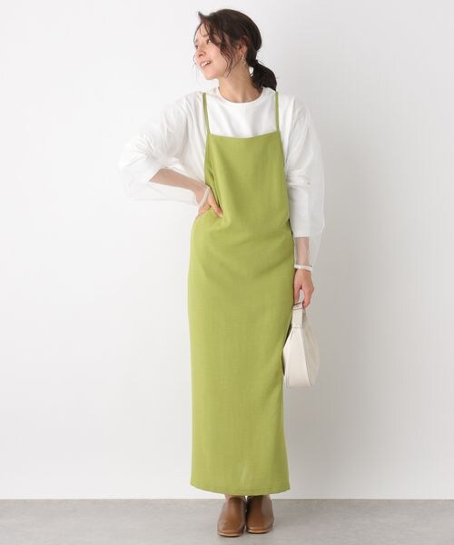 LEPSIM（レプシィム）の「チュールカサネプルオーバー（トップス・レディース・オフホワイト05/グレー15/イエロー62・FREE SIZE）」の6枚目の写真