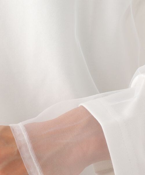 LEPSIM（レプシィム）の「チュールカサネプルオーバー（トップス・レディース・オフホワイト05/グレー15/イエロー62・FREE SIZE）」の22枚目の写真