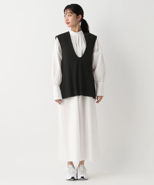A part by(アパートバイ)の「3WAYシャツドレスベストセット A part by(アパートバイ)の「3WAYシャツドレスベストセット