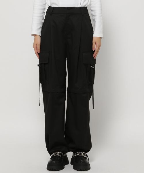 PAGEBOY（ページボーイ）の「ローライズカーゴパンツ（パンツ・レディース・ピンストライプ08/ブラック09/グレージュ12・F）」の22枚目の写真