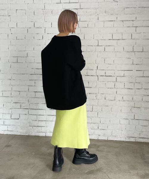 PAGEBOY（ページボーイ）の「ZIPスリットニットスカート（）」 - WEAR