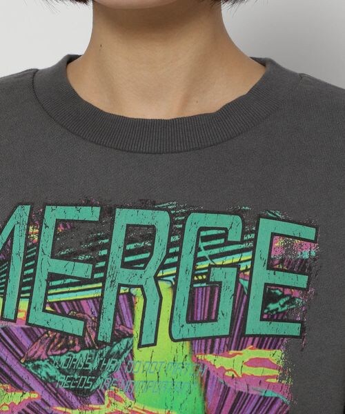 PAGEBOY（ページボーイ）の「ショートロックスウェット（トップス・レディース・オフホワイト05/チャコール18/ピンク25・F）」の17枚目の写真