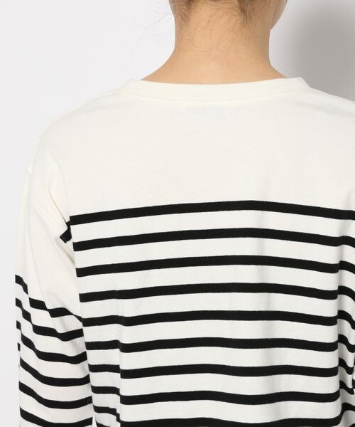 PAGEBOY（ページボーイ）の「パネルボーダーショートロンT（トップス・レディース・ブラック09/ピンク25/ラベンダー92・F）」の18枚目の写真