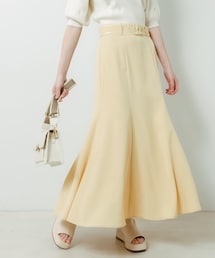 OLIVE des OLIVE | 【WEB限定カラーあり】くるみバックルベルトフレアスカート(スカート)