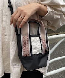 Daily russet | 【THEATRE PRODUCTS】ジャガードテープ2wayバッグ(XS)(トートバッグ)