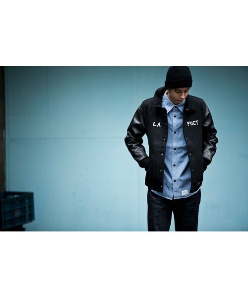 fuct（ファクト）の「FUCT SSDD 2014F/W STADIUM JACKET（）」 - WEAR