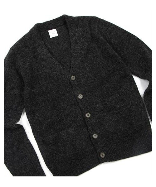 VIBGYOR（ヴィブジョー）の「SHETLAND純羊毛針織開襟外套（その他・メンズ・深灰/黃/綠/藍・M/L）」の5枚目の写真