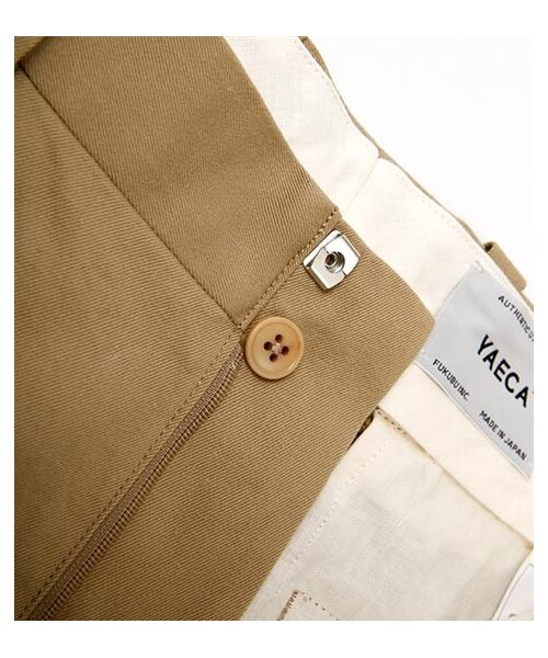 YAECA(ヤエカ)の「Chino Cloth Pants - Piped(パンツ・メンズ・卡其・30\u540B/32\u540B/34\u540B)」の3枚目の写真