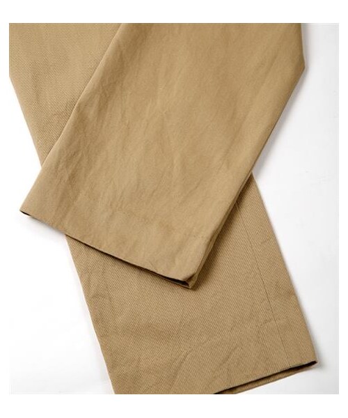 YAECA(ヤエカ)の「Chino Cloth Pants - Piped(パンツ・メンズ・卡其・30\u540B/32\u540B/34\u540B)」の4枚目の写真