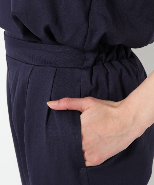 BLISS POINT Womens（ブリスポイント ウイメンズ）の「ノースリーブタックオールインワンピース（ワンピース/ドレス・レディース・ホワイト/グリーン/ネイビー・Ｍ/Ｌ）」の8枚目の写真