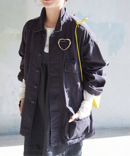 SLOBE IENA（スローブイエナ）の「《追加/予約》SLOBE ハートブローチ（ファッション雑貨・ゴールド/(090)/フリー/在庫あり）」の2枚目の写真