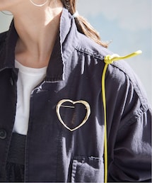 SLOBE IENA | 《追加/予約》SLOBE ハートブローチ(ファッション雑貨)