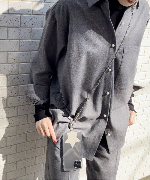 Spick &amp; Span - Spick and SpanサイロプレミアムハイゲージT スピックアンドスパン レースシャーリングハイネックトップス（Tシャツ/カットソー
