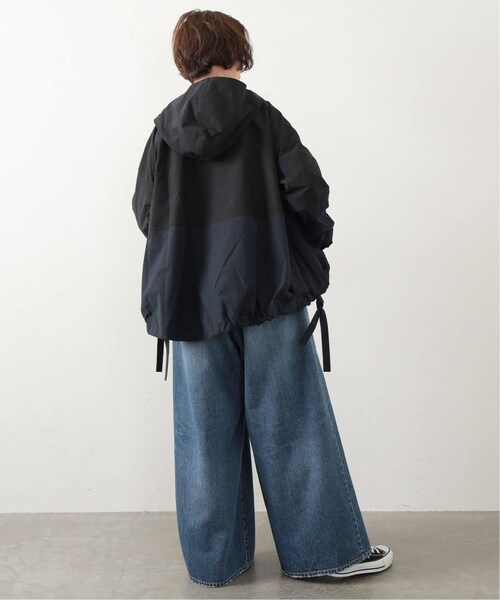 試着のみ　ジャーナルスタンダードluxe メモリータフタフードブルゾン JOURNAL STANDARD LUXE（ジャーナルスタンダード ラックス）の