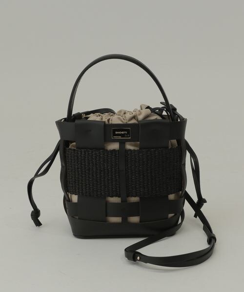 Chaos(カオス)の「WOVENバケットBAG(バッグ・ブラック09・FREE)」の1枚目の写真