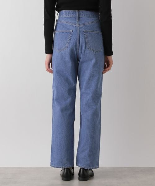 LOWRYS FARM（ローリーズファーム）の「ＣＯＮＥストレートデニムパンツ（パンツ・レディース・リメイク10/ブルー85/ネイビー88・M/L）」の11枚目の写真