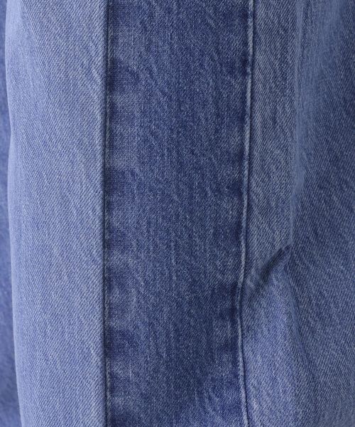 LOWRYS FARM（ローリーズファーム）の「ＣＯＮＥストレートデニムパンツ（パンツ・レディース・リメイク10/ブルー85/ネイビー88・M/L）」の18枚目の写真