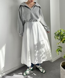 LOWRYS FARM | ZIPスウェット&キャミワンピース(ワンピース/ドレス)