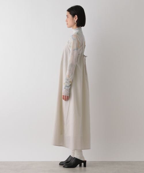 LOWRYS FARM（ローリーズファーム）の「ZIPスウェット&キャミワンピース（ワンピース/ドレス・レディース・アイボリー08/ブラック09/グレー15/グリーン75・F）」の21枚目の写真