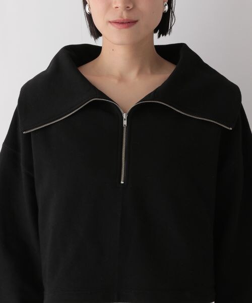 LOWRYS FARM（ローリーズファーム）の「ZIPスウェット&キャミワンピース（ワンピース/ドレス・レディース・アイボリー08/ブラック09/グレー15/グリーン75・F）」の16枚目の写真