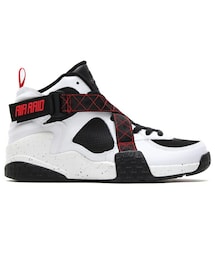 シューズ(男性用) NIKE : AIR RAID NIKE（ナイキ）の「NIKE AIR RAID WHITE/BLACK-VARSITY RED（MID