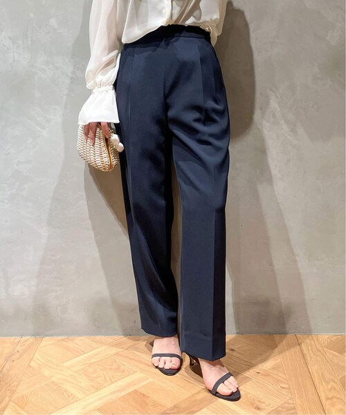 IENA(イエナ)の「IENA LA BOUCLE PEツイルストレッチ2タック IENA(イエナ)の「IENA LA BOUCLE PEツイルストレッチ2タック