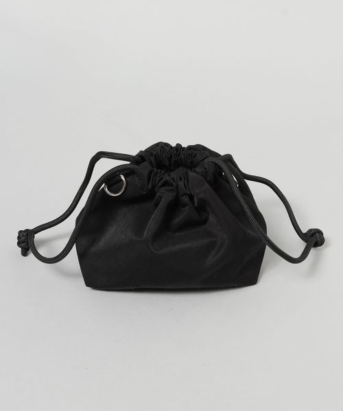 JEANASIS（ジーナシス）の「エラベルキンチャクBAG（バッグ・レディース・ホワイト(01)/ブラック(09)・FREE）」の6枚目の写真