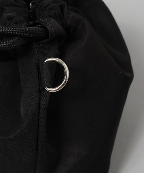 JEANASIS（ジーナシス）の「エラベルキンチャクBAG（バッグ・レディース・ホワイト(01)/ブラック(09)・FREE）」の8枚目の写真