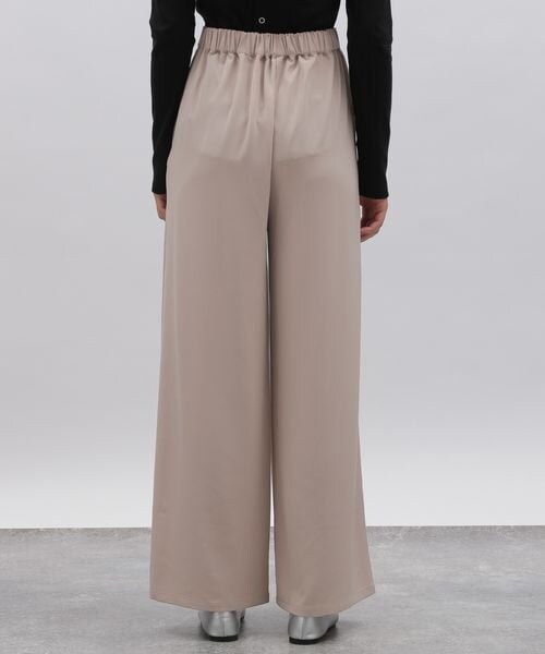 LAKOLE（ラコレ）の「スーパーワイドタックパンツ（パンツ・レディース・グレージュ(14)/ブラック(19)/グリーン(70)・S/M）」の19枚目の写真