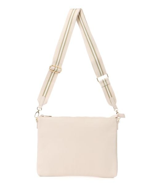 LEPSIM(レプシィム)の「テープベルトショルダーバッグ(バッグ・レディース・アイボリー08/ブラック09/ベージュ52・ONE SIZE)」の16枚目の写真