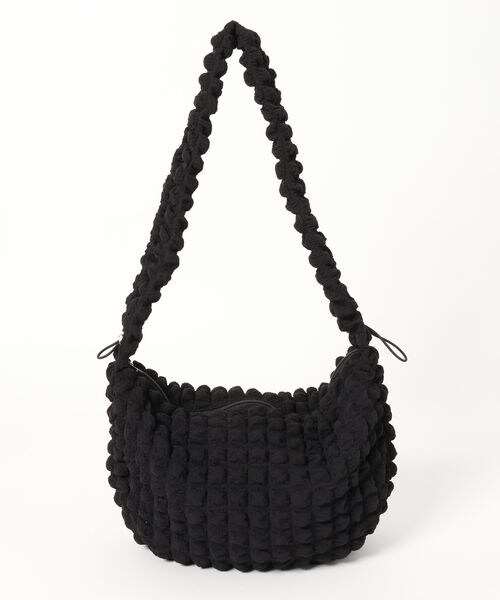 PAGEBOY(ページボーイ)の「スクエアジャガードショルダーバッグ(バッグ・レディース・オフホワイト05/ブラック09/グリーン75・F)」の14枚目の写真