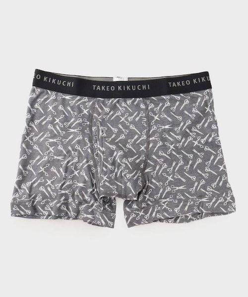 TAKEO KIKUCHI（タケオキクチ）の「ハサミモチーフ柄前開きボクサー