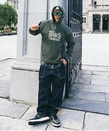 -Back Channel-OLD ENGLISH PULLOVER PARKA