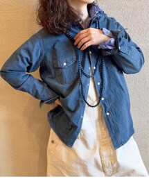 チマラデニムシャツ chimala/チマラ】 for luxe DENIM WESTERN SHIRT（シャツ