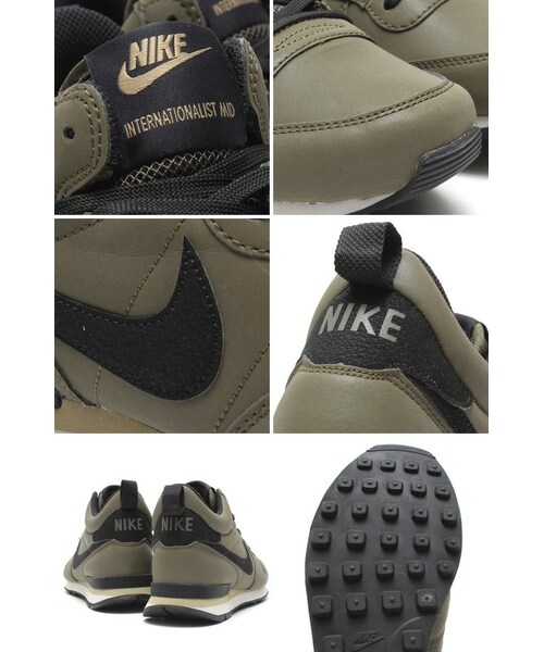 nike internationalist mid khaki