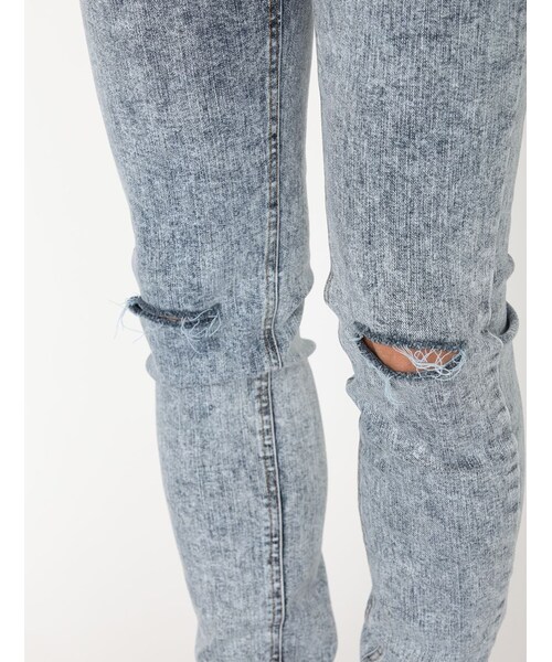 L.H.P（エルエイチピー）の「WhitelandBlackburn/ホワイトランドブラックバーン/ケミカルウォッシュクラッシュDNM（トップス・メンズ・OTHER・S/M/L/XL）」の6枚目の写真