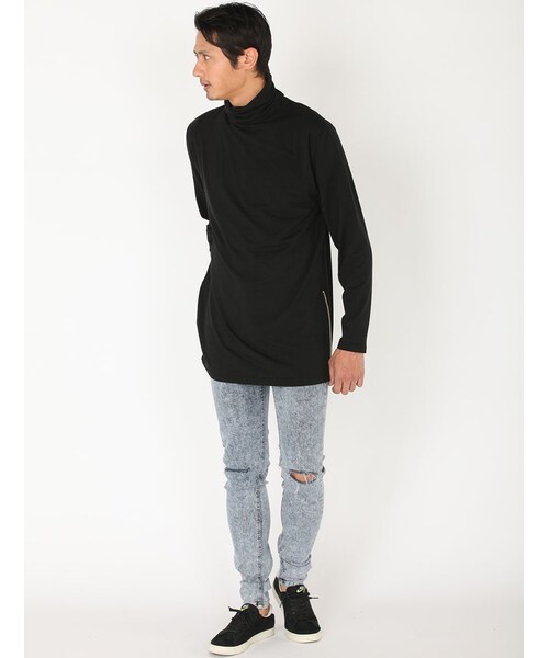 L.H.P（エルエイチピー）の「WhitelandBlackburn/ホワイトランドブラックバーン/ケミカルウォッシュクラッシュDNM（トップス・メンズ・OTHER・S/M/L/XL）」の9枚目の写真