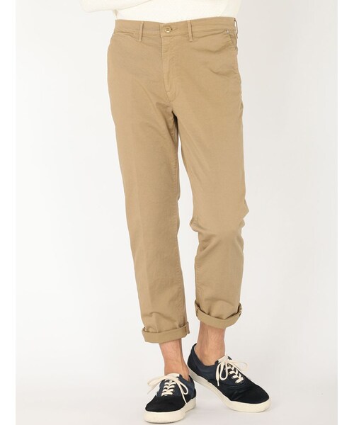 BEAVER（ビーバー）の「アンクルスリムトラウザー（パンツ・メンズ・BLACK/BEIGE/L/GREEN/BLUE・28/30/32/34）」の10枚目の写真