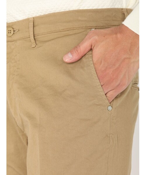 BEAVER（ビーバー）の「アンクルスリムトラウザー（パンツ・メンズ・BLACK/BEIGE/L/GREEN/BLUE・28/30/32/34）」の14枚目の写真