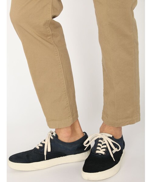 BEAVER（ビーバー）の「アンクルスリムトラウザー（パンツ・メンズ・BLACK/BEIGE/L/GREEN/BLUE・28/30/32/34）」の16枚目の写真