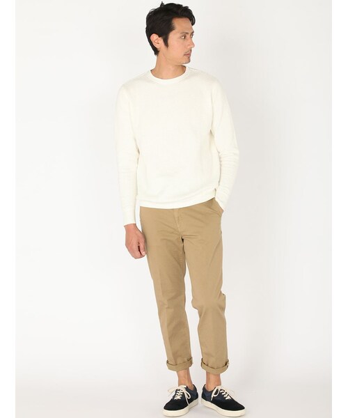 BEAVER（ビーバー）の「アンクルスリムトラウザー（パンツ・メンズ・BLACK/BEIGE/L/GREEN/BLUE・28/30/32/34）」の18枚目の写真