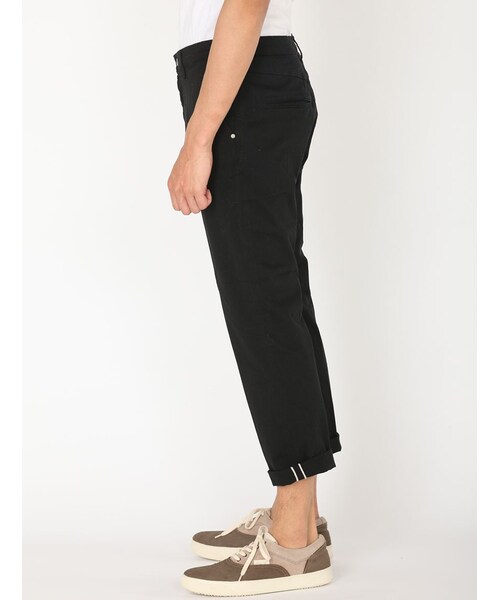 BEAVER（ビーバー）の「アンクルスリムトラウザー（パンツ・メンズ・BLACK/BEIGE/L/GREEN/BLUE・28/30/32/34）」の2枚目の写真