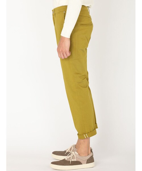 BEAVER（ビーバー）の「アンクルスリムトラウザー（パンツ・メンズ・BLACK/BEIGE/L/GREEN/BLUE・28/30/32/34）」の20枚目の写真