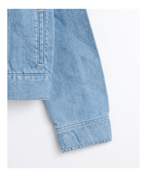 MAJESTIC LEGON(マジェスティックレゴン)の「【予約】Gジャン(ジャケット/アウター・レディース・ネイビー/オフ/サックス・Free)」の7枚目の写真