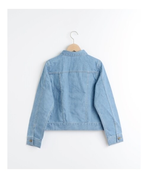 MAJESTIC LEGON(マジェスティックレゴン)の「【予約】Gジャン(ジャケット/アウター・レディース・ネイビー/オフ/サックス・Free)」の5枚目の写真