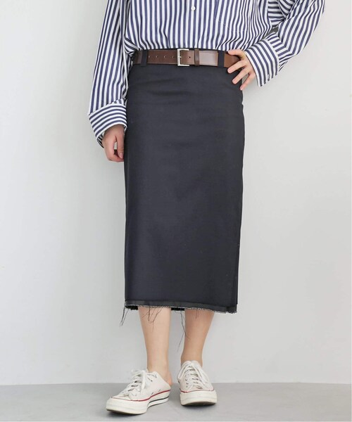 Deuxieme Classe（ドゥーズィエムクラス）の「*LOW WAIST STRAIGHT スカート W TRO（スカート・グレー/(006)/34/残り1点/36/在庫なし）」の10枚目の写真