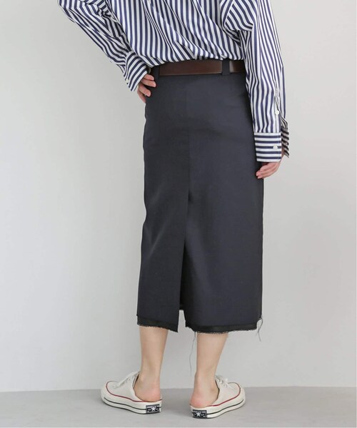 Deuxieme Classe（ドゥーズィエムクラス）の「*LOW WAIST STRAIGHT スカート W TRO（スカート・グレー/(006)/34/残り1点/36/在庫なし）」の12枚目の写真