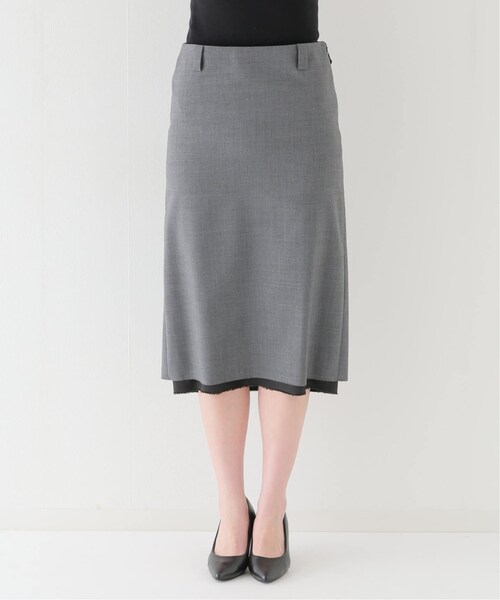 Deuxieme Classe（ドゥーズィエムクラス）の「*LOW WAIST STRAIGHT スカート W TRO（スカート・グレー/(006)/34/残り1点/36/在庫なし）」の16枚目の写真