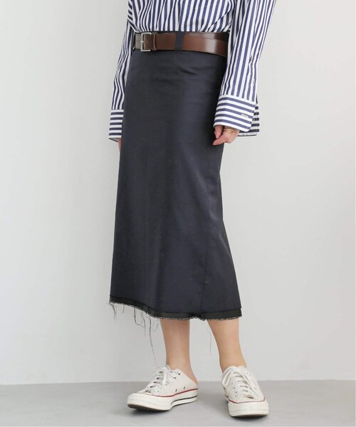 Deuxieme Classe（ドゥーズィエムクラス）の「*LOW WAIST STRAIGHT スカート W TRO（スカート・グレー/(006)/34/残り1点/36/在庫なし）」の11枚目の写真